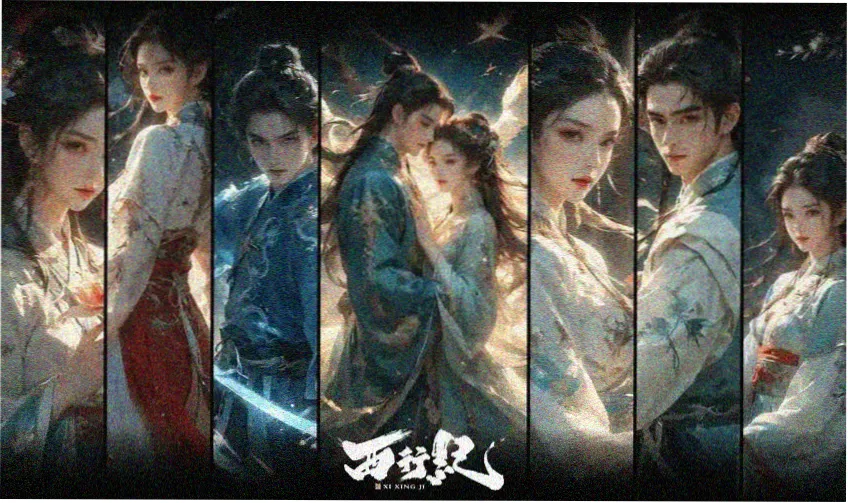 古装群像剧长风渡月海报